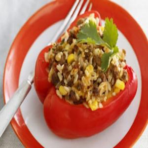 Santa Fe Stuffed Peppers for Two image