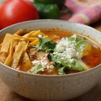 Hearty Chicken Tortilla Soup Recipe by Tasty image