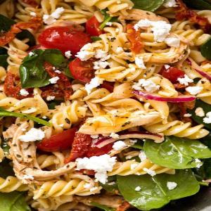 Pasta Salad with Sun Dried Tomatoes_image