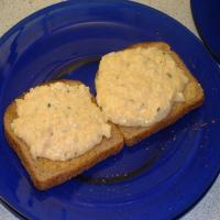 Scrambled Eggs and Cheddar Cheese image