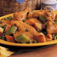 Skillet Chicken Supper image