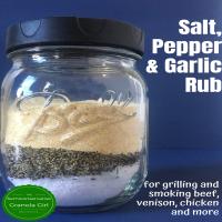 Salt, Pepper & Garlic Rub_image