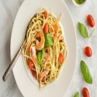 Shrimp and Fresh Pesto Pasta Recipe_image