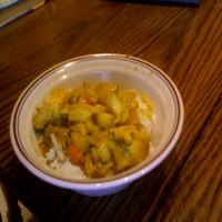 Crock Pot Curry Chicken With Onion and Tomato image