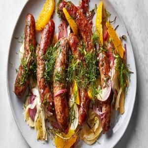 Roast Sausage and Fennel with Orange_image