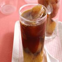 Iced Coffee with Coffee Ice Cubes_image
