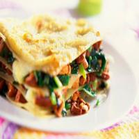 Lasagna with Mushrooms and Spinach_image