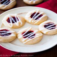 Raspberry Almond Thumbprint Cookies Recipe - (4.7/5)_image
