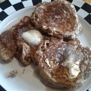 Whole Wheat Apple Pancakes with Brown Sugar Glaze_image