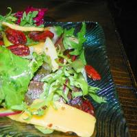 Apple Cheddar Salad With Maple Dressing image