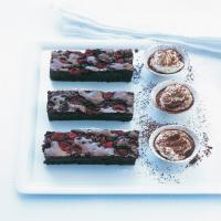 Raspberry-Spiked Chocolate Brownies image