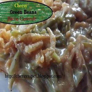 Cheesy Green Beans Bacon Casserole_image