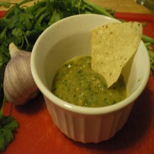 Tomatillo and Hatch Pepper Salsa image