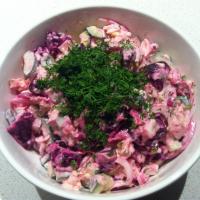Beet and Cucumber Salad image