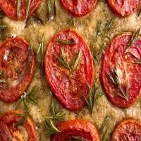 Focaccia With Tomatoes and Rosemary image