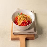 Linguine With Fresh Diced Tomatoes_image