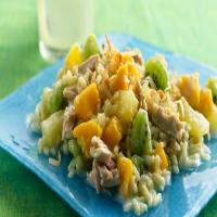 Tropical Fruit, Rice and Tuna Salad_image
