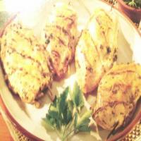 Herb-Stuffed Grilled Chicken image