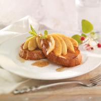 French Toast for Two with Apple Topping_image