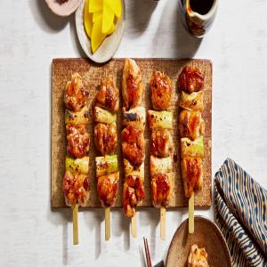 Negima (Grilled Chicken Skewers With Green Onion)_image