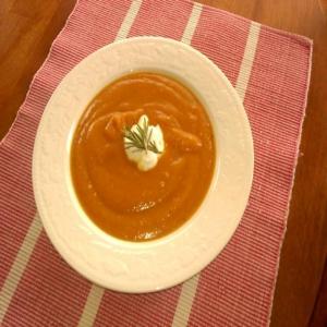 Roasted Butternut Squash Soup_image