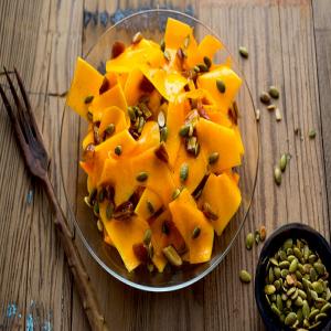 Shaved Butternut Squash With Dates_image