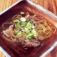 Filipino Pork Noodle Soup in Instant Pot image