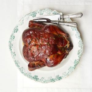 Whole Duck with Green Peppercorn Glaze image