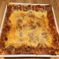 Philly Cheesesteak Lasagna image