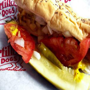CHICAGO STYLE HOTDOG ..The Famous One & Only image