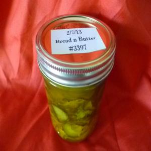 Microwave Bread & Butter Pickles image