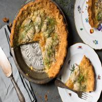 Oyster and Blue Cheese Pie image