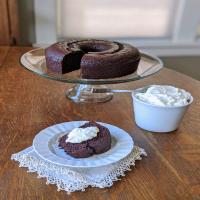 Chocolate Guinness® Bundt® Cake with Whiskey Whipped Cream_image