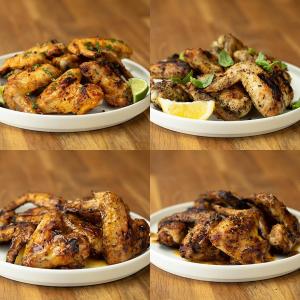 Grilled Wings 4 Ways Recipe by Tasty_image