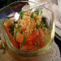 Spicy Marinated Shrimp and Garlic image