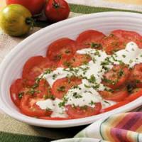 Tomatoes with Horseradish Sauce image