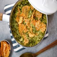 Creamed Spinach with Crispy Cheese image
