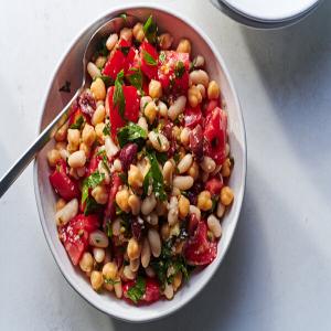 Puttanesca Chickpea-Tomato Salad image