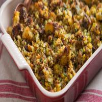 Southern Cornbread Dressing With Oysters and Sausage Recipe_image