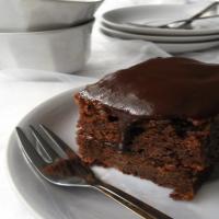 Chocolate Topped Apple Cake_image