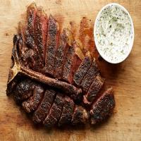 Porterhouse Steak with Herbed Butter image