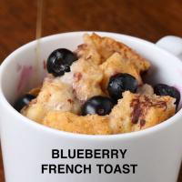 Blueberry French Toast In A Mug Recipe by Tasty image