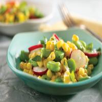 Fava Bean, Radish, and Corn Salad image
