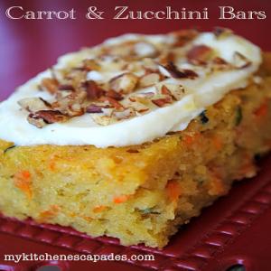 Carrot and Zucchini Bars Recipe - (4.6/5) image