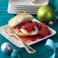Cranberry-Pear Compote Shortcake_image