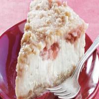 Rhubarb Streusel Cheesecake_image