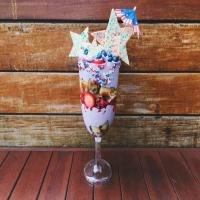 Red, White and Blueberry Trifle image