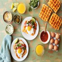 Huevos Rancheros Potato Waffles image