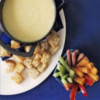 Easy cheese fondue image
