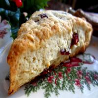 Cranberry and White Chocolate Scones image